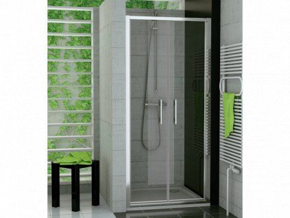 TOPP2 750 SANSWISS DVOUKŘÍDLÉ DVEŘE RONAL 75 cm (Výplň durlux)