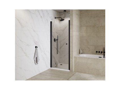 Bezrámové sprchové dveře SINCO BLACK 80cm