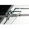 DRAGON sprchové dveře 1800mm  čiré bezpečnostní sklo 8 mm s povrchovou úpravou COATED GLASS. Výška dveří je 200 cm + Odstraňovač vodního kamene