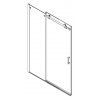 DRAGON sprchové dveře 1500mm  čiré bezpečnostní sklo 8 mm s povrchovou úpravou COATED GLASS. Výška dveří je 200 cm + Odstraňovač vodního kamene