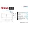 Santech VANA SPRING 170 x 75 cm