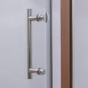 NICOL Exclusive 1400x1850 mm sprchové dveře do niky madlo