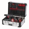 KRT640104S - Hliníkový kufr 433x313x163mm stříbrný