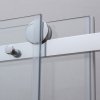 Obdélníkový sprchový kout ROLER 1200x800 mm, posuvné dveře  bezpečnostní sklo 8 mm s povrchovou úpravou na bázi nanotechnologie