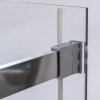 Obdélníkový sprchový kout Nero Lux 1200x900 mm, posuvné dveře