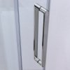 Obdélníkový sprchový kout ROLER 1400x900 mm, posuvné dveře madlo