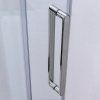 Obdélníkový sprchový kout ROLER 1200x900 mm, posuvné dveře madlo
