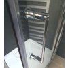 Luxury kombi 100x80x190 cm - obdélníková sprchová zástěna madlo