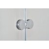 Mistral PLUS40 115 - zalamovací sprchové dveře 112-117 cm pant