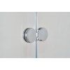 Mistral PLUS40 125 - zalamovací sprchové dveře 122-127 cm pant