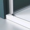 Trend 95 - sprchové dvoukřídlé dveře 92-96x185 cm li3ta