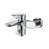 Vanová nástěnná baterie, Viana, bez příslušenství, 150 mm, chrom (CBE90103) | czkoupelna